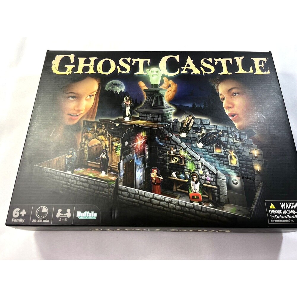 Ghost Castle Board Game  Buffalo Games 2020 Complete with Manual and Pieces
